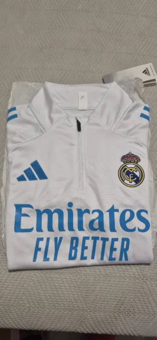 Chándal Real Madrid niño Adidas blanco talla 10