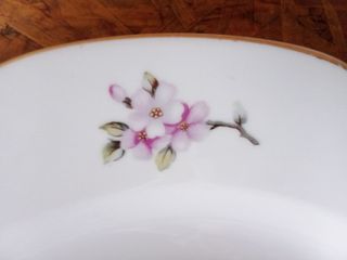 Piatto in porcellana Verbano decorato