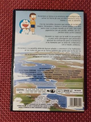 DVD Doraemon y el misterio de las nubes