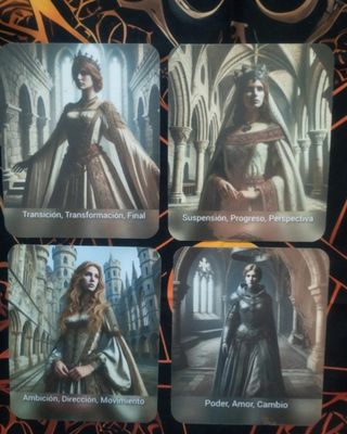 Oráculo Medieval Tarot Cartas