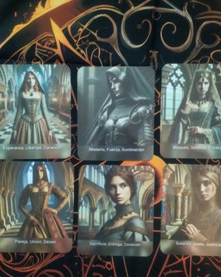 Oráculo Medieval Tarot Cartas