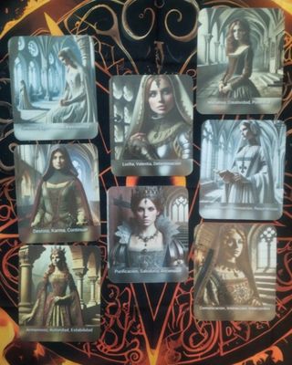 Oráculo Medieval Tarot Cartas