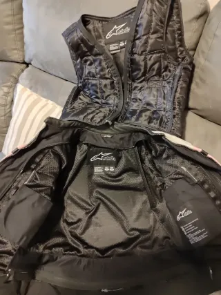 Chaqueta Moto Alpinestars Mujer Piel