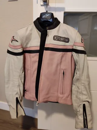 Chaqueta Moto Alpinestars Mujer Piel