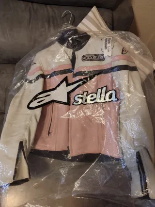 Chaqueta Moto Alpinestars Mujer Piel