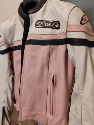 Chaqueta Moto Alpinestars Mujer Piel