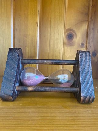 Reloj Arena 14 cm Vintage Madera