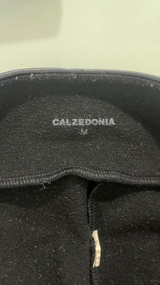 Leggings térmicos cuero Calzedonia negros