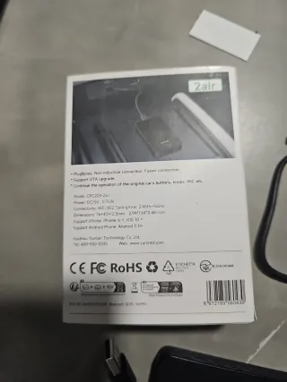 Andorid auto Carlinkit 2air Adaptador inhálambrico