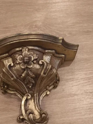 Repisa Estante Dorado