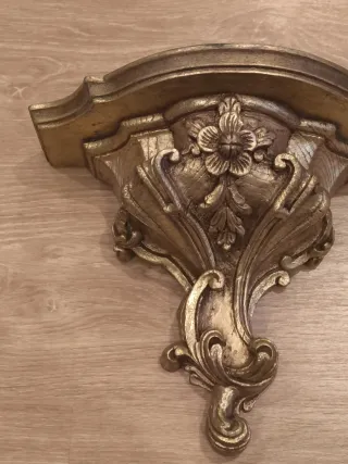 Repisa Estante Dorado