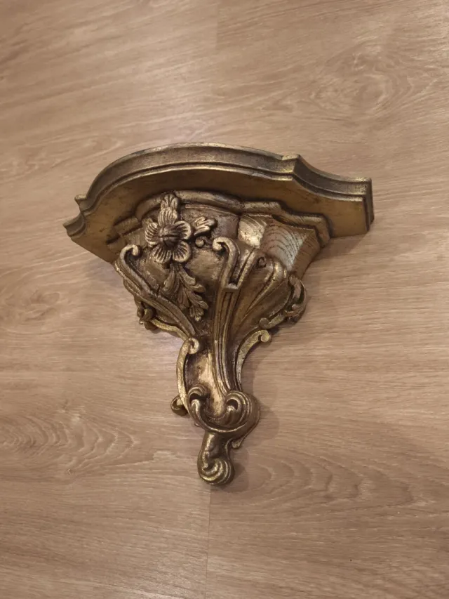 Repisa Estante Dorado