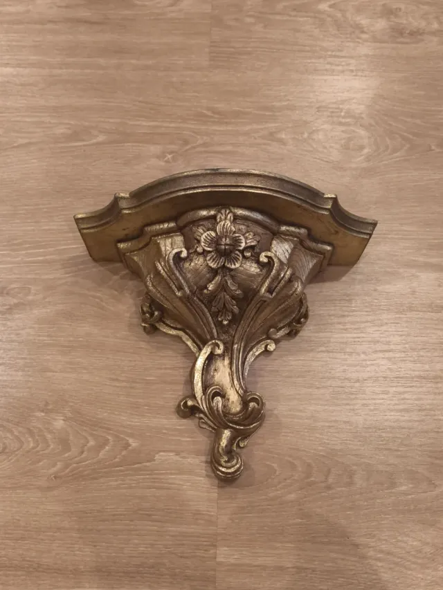 Repisa Estante Dorado