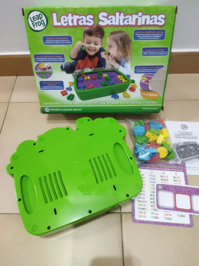 Leap Frog Letras Saltarinas Juego Educativo
