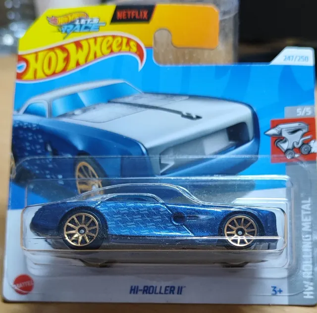 Hot Wheels Hi-Roller II Azul