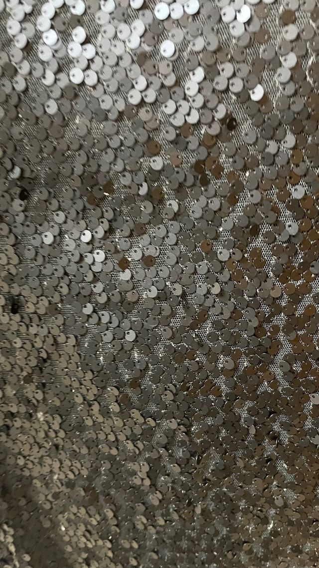 Vestido Zara lentejuelas negro Talla S