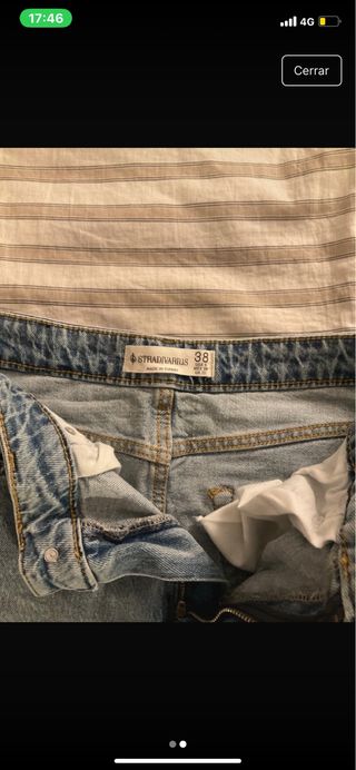 falda vaquera inditex