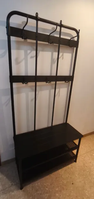 Perchero Zapatero Ikea Negro