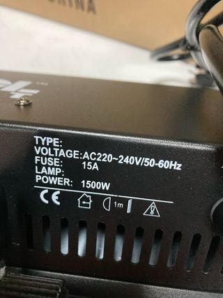 Estroboscópica Discoteca DJ 1500W flash