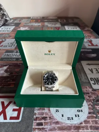 Rolex Submariner Plata