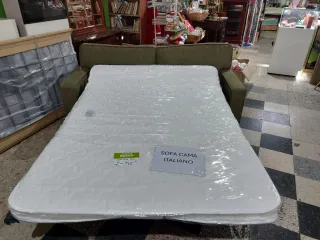 Sofá Cama Italiano Verde