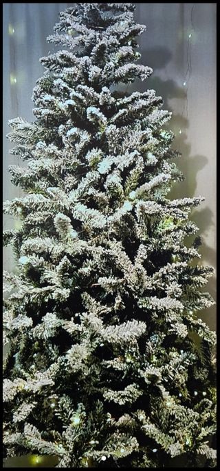 Arbol navidad nevado , 210