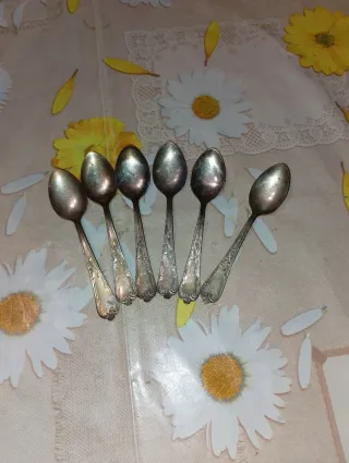 Set 6 Cucchiaini Dessert Arg.1000