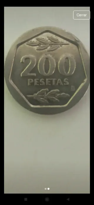 Moneda 200 Pts Juan Carlos 1987