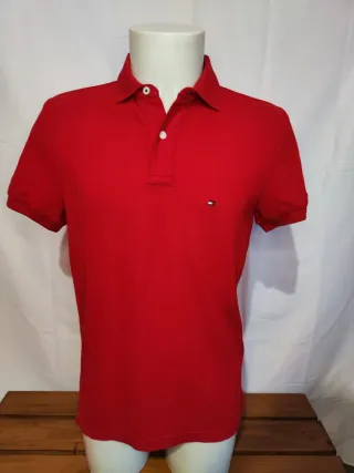 Polo Tommy Hilfiger Uomo Taglia S size S Rossa