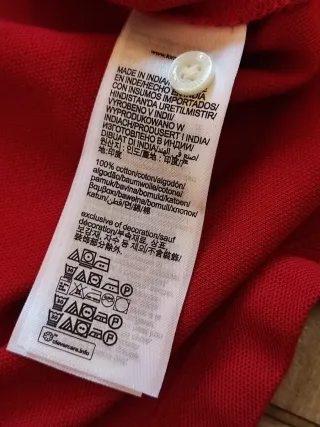 Polo Tommy Hilfiger Uomo Taglia S size S Rossa