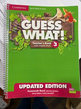 Guess What! Level 3 Teacher's Book with Digital...