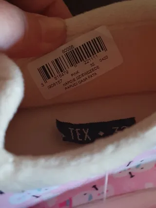 Zapatillas casa rosas T.32 NUEVAS