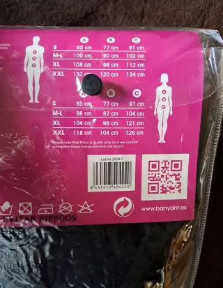 Disfraz Kimokawaii Toro Negro Talla M-L