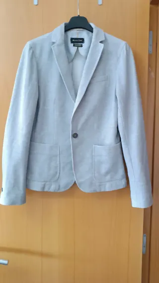 Chaqueta Massimo Dutti Gris Talla M