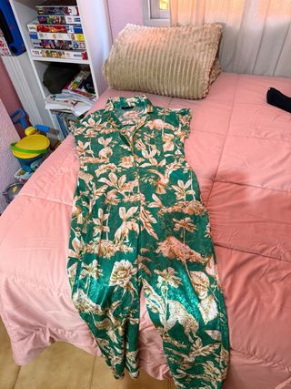 Mono estampado verde