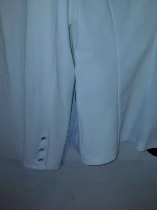 Americana/Blazer blanco y negro