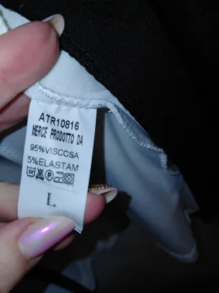 Americana/Blazer blanco y negro