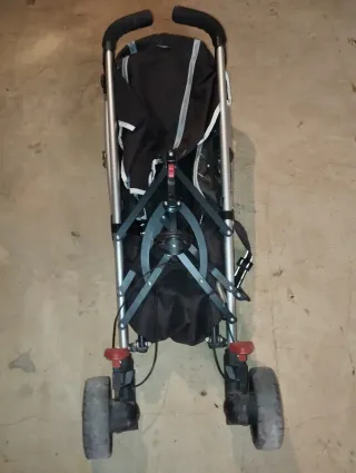 Silla de paseo negra