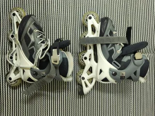 Patines en línea Roller Fit grises