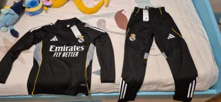 Chandal Real Madrid niño color negro