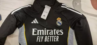 Chandal Real Madrid niño color negro