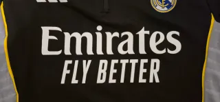 Chandal Real Madrid niño color negro