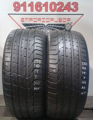 -255 40 19 Y PIRELLI RUEDA AL 90% VIDA UTIL