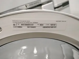 Lavadora Bosch Serie 6 Carga Frontal