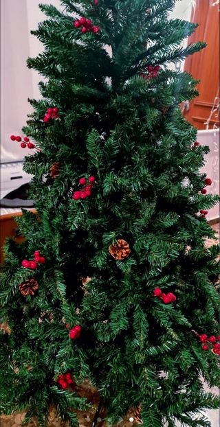 Arbol navidad color verde ,1.80 m