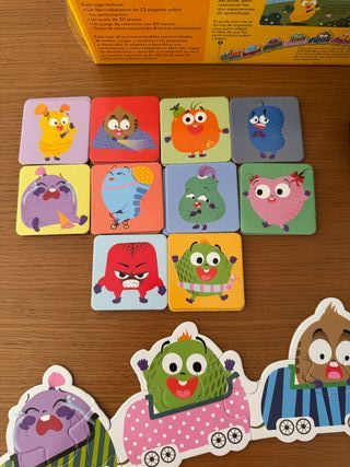 Libro/puzzle/juego El tren de los sentimientos