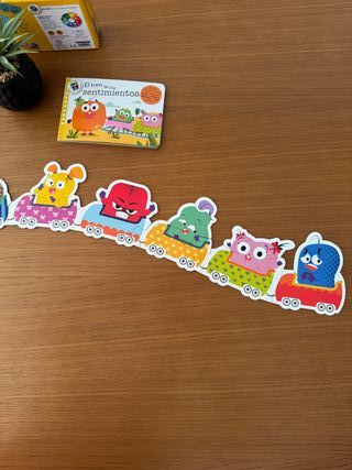 Libro/puzzle/juego El tren de los sentimientos
