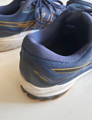 Zapatillas Asics Running Talla 45 Azul Marino