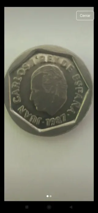 Moneda 200 ptas Juan Carlos I 1987