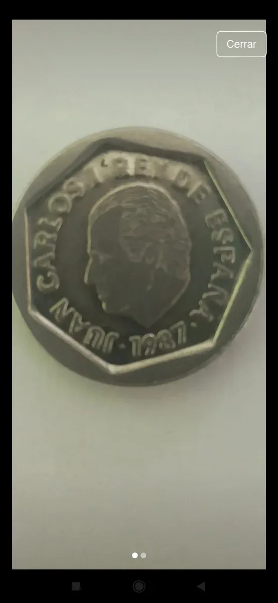 Moneda 200 ptas Juan Carlos I 1987